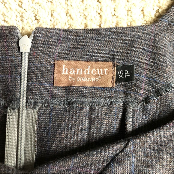 🇨🇦 Handcut by Preloved upcycled winter dress sz XS - Picture 5 of 10